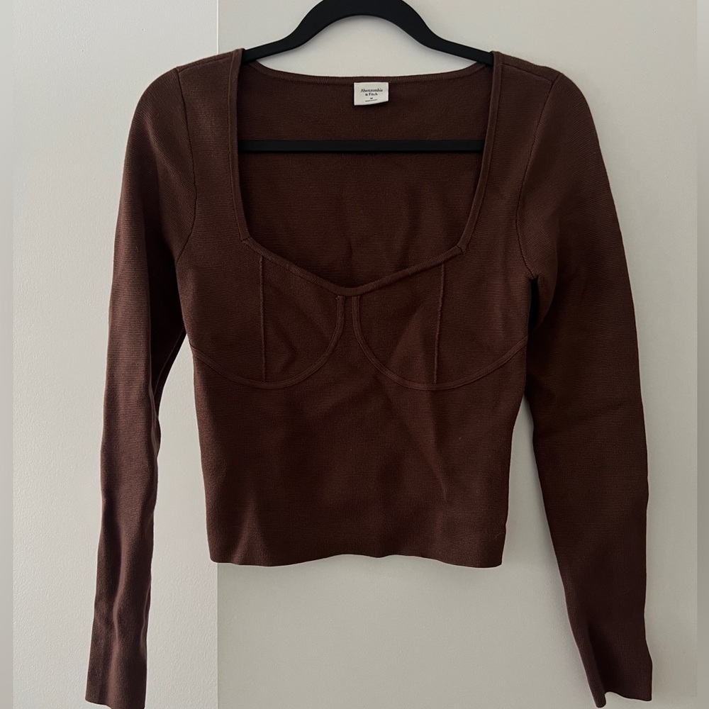 Abercrombie & Fitch top in brown